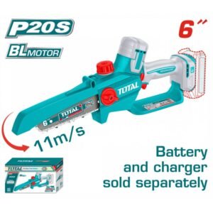 Κλαδευτικό Αλυσοπρίονο Μπαταρίας 20V Total TGSLI2066 Brushless 6"